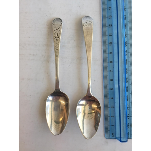 16 - 2 Georgian Silver Spoons