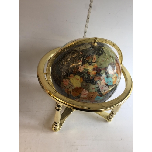 211 - Gemstone Globe, Shipping Unavailable