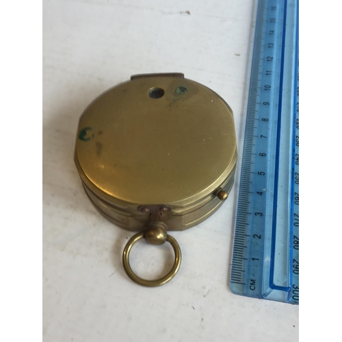 252 - Heavy Brass Compass