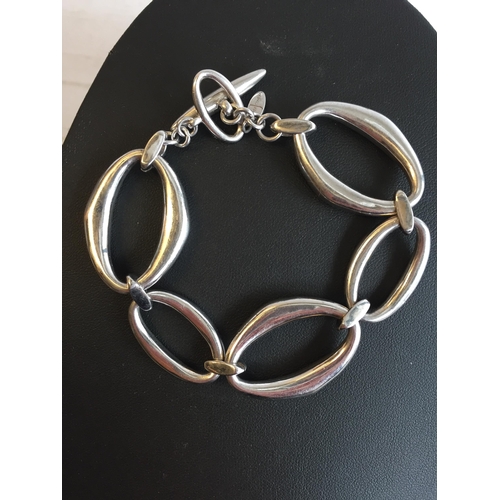 287 - Ornate Silver Bracelet