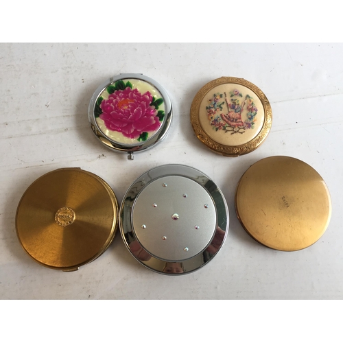 381 - Selection of Assorted Compacts