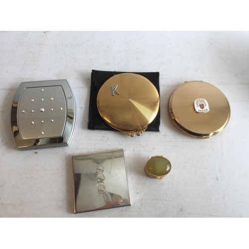 404 - Selection of Assorted Compacts