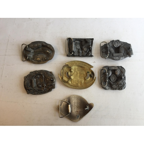 82 - Selection of Novelty Belt Buckles