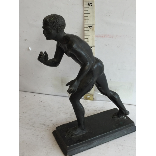 89 - Bronze Figure of an Athlete