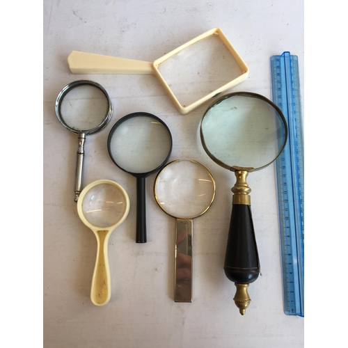 227 - Selection of Ornate Magnifying Glasses