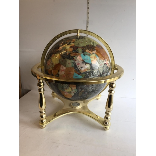 223 - Gemstone Globe, Shipping Unavailable