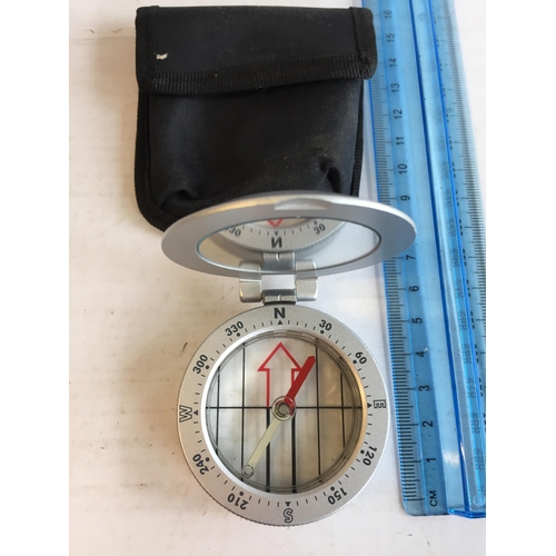 60 - Dan Ramsey Compass with Case