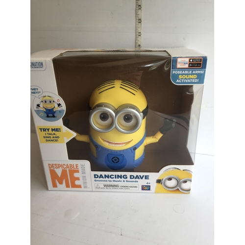 242 - Despicable Me Singing, Dancing & Talking Boxed Minion