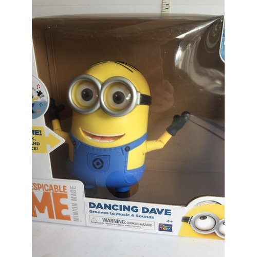 242 - Despicable Me Singing, Dancing & Talking Boxed Minion