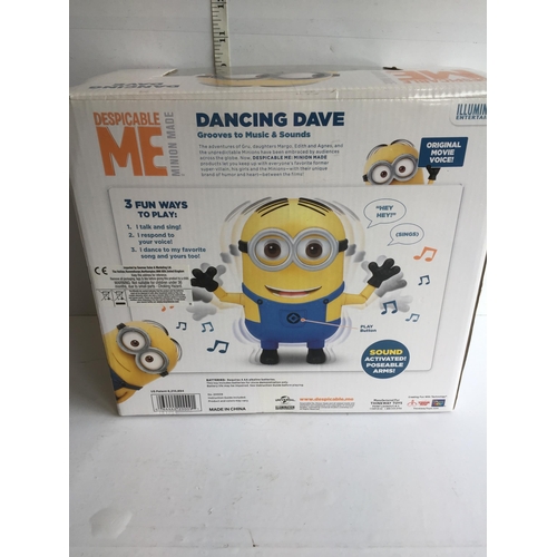 242 - Despicable Me Singing, Dancing & Talking Boxed Minion