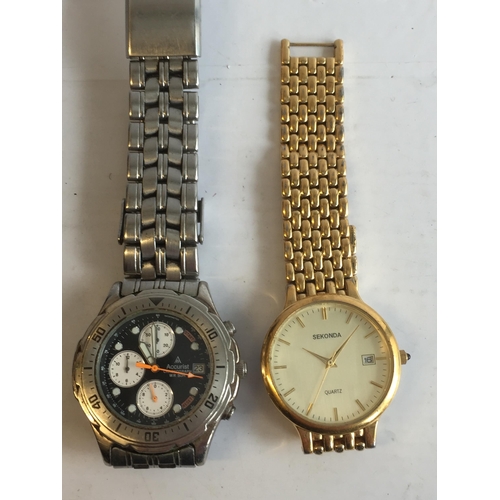 53 - Sekonda Wrist Watch & Accurist Wrist Watch