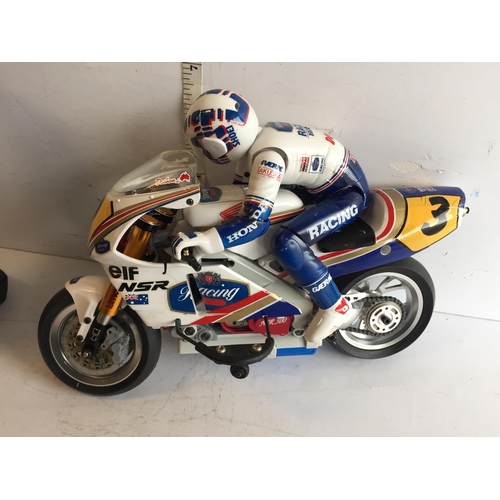 116 - Remote Control NSR 500 Honda with Expensive After Market Parts. Some Spares