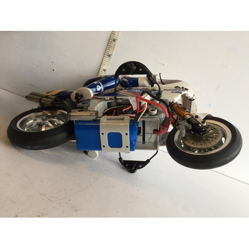 116 - Remote Control NSR 500 Honda with Expensive After Market Parts. Some Spares