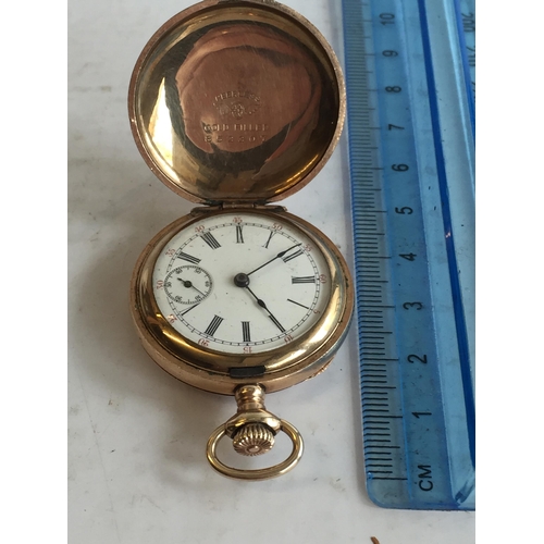 201 - Rolled Gold Pocket Watch, GWO