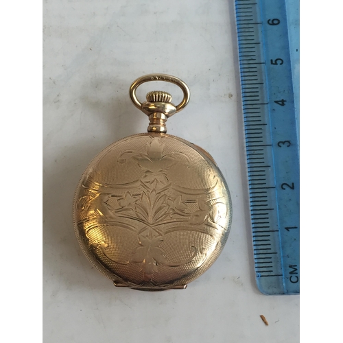 201 - Rolled Gold Pocket Watch, GWO