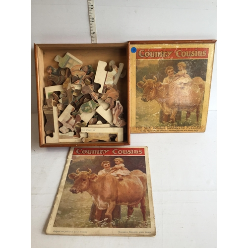 249 - Country Cousins Wooden jigsaw