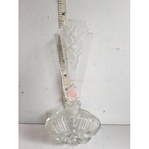 274 - Antique Art Deco Scent  Bottle, Slight Nibbles