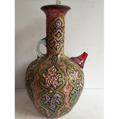 289 - Antique Middle Eastern Ewer, Highly Decorated