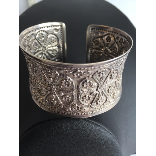 291 - Silver Cuff Bangle