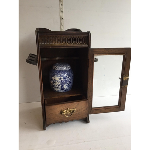 3 - Smokers Chest with Tobacco Jar.