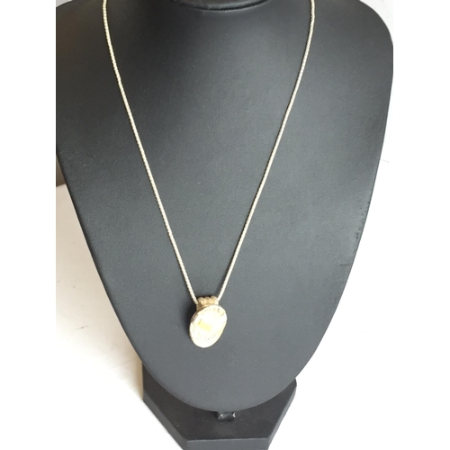 314 - Silver Chain & Pendant