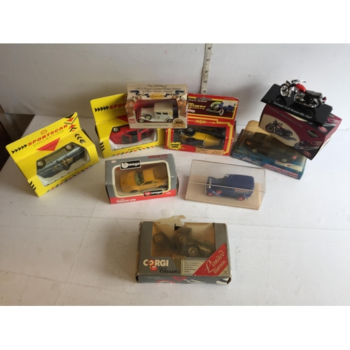 335 - Assorted Boxed Die Cast Model Vehicles