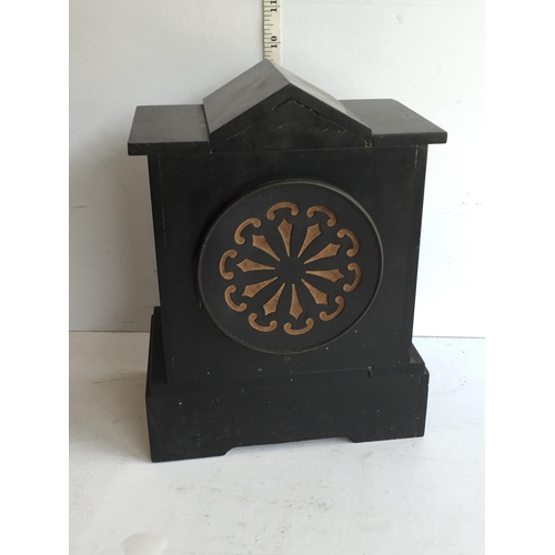 343 - Slate Mantle Clock