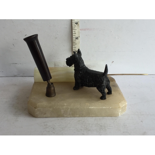 345 - Metal Scotty Dog Desk Piece