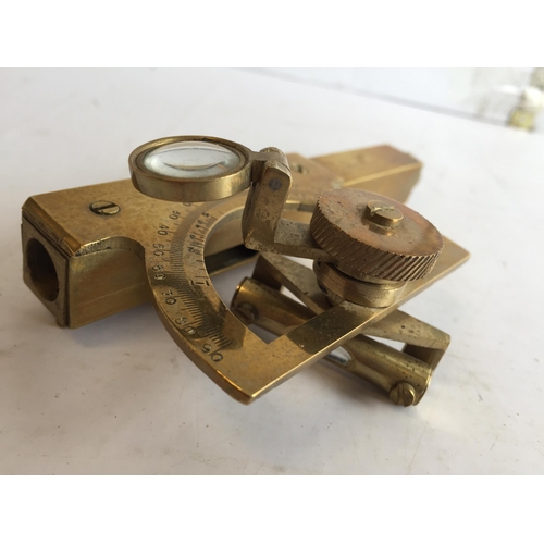 48 - Brass Clinometer