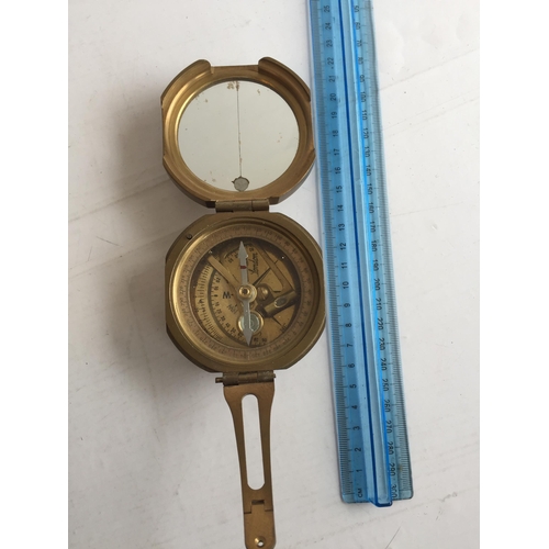 56 - Heavy Brass Compass