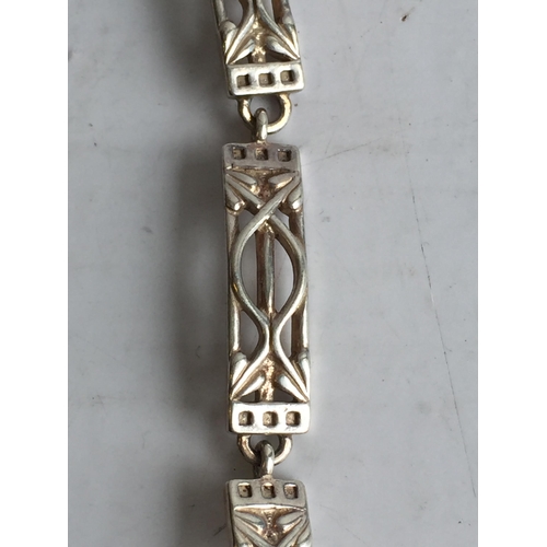 120 - Unusual Silver Bracelet