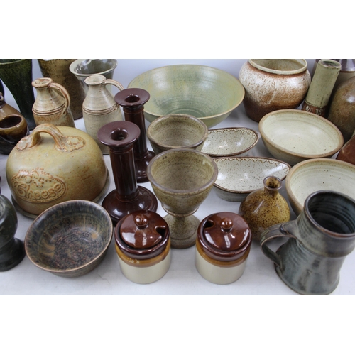 45 - Collection Of Studio Pottery Items
Inc Bowls Goblets Jars Vases MCM
Homeware, Shipping Unavailable