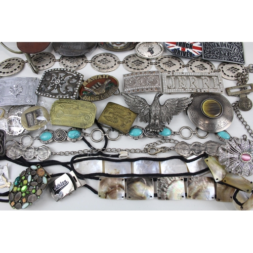 54 - Assorted Collectable Belt Buckles