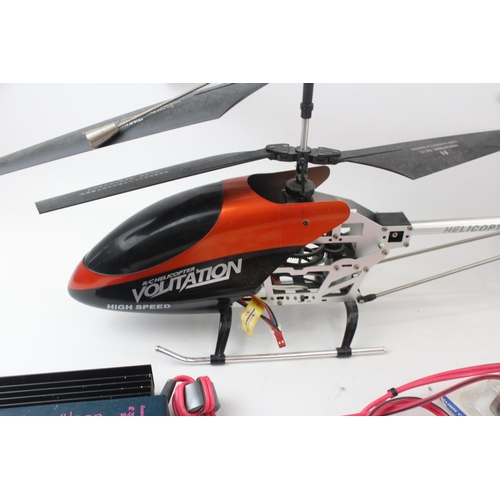 58 - Macgregor PCM 9XII RC Unit Trex
500 RC Helicopter Volitation RC
Helicopter