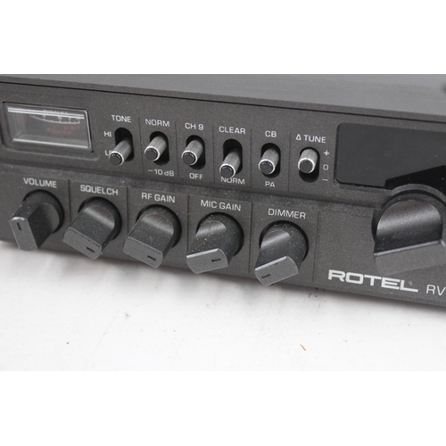 62 - ROTEL RVC-240 40 Channel FM
Citizens Band Transceiver Boxed
Complete