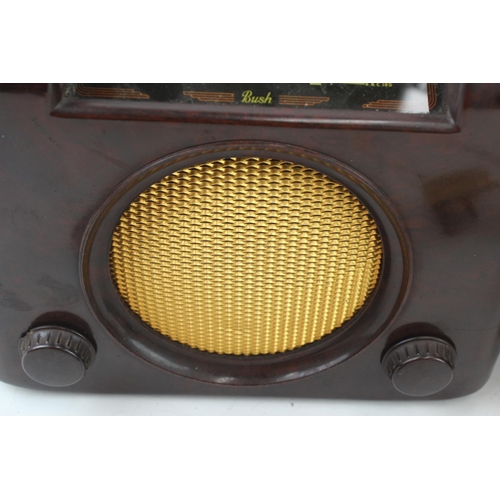 66 - Bush DAC 90 Bakelite Valve Radio x 2