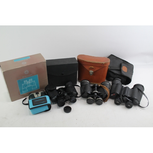 71 - Vintage Binoculars Inc Miranda,
Zenith & National Trust Etc Working
w/ Cases x 6