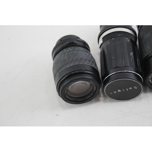 75 - Manual Camera Lenses Inc Cosina,
Sigma & Soligor Etc Mechanically
Working x 4