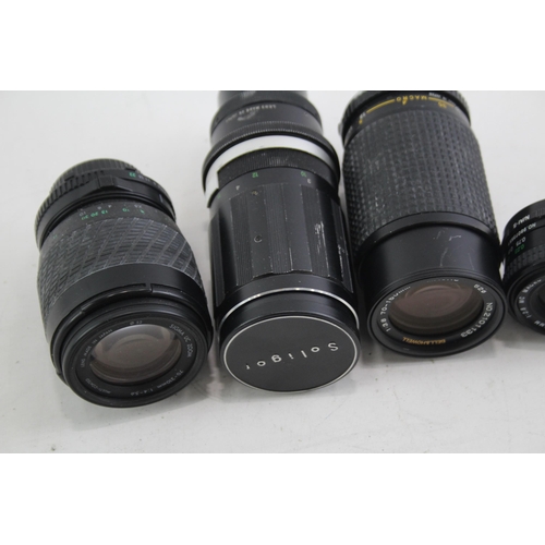 75 - Manual Camera Lenses Inc Cosina,
Sigma & Soligor Etc Mechanically
Working x 4