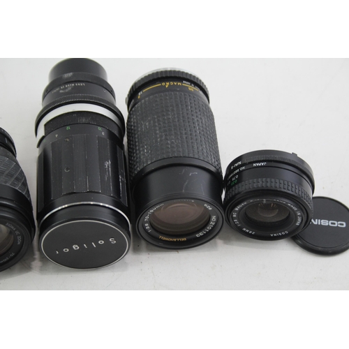 75 - Manual Camera Lenses Inc Cosina,
Sigma & Soligor Etc Mechanically
Working x 4