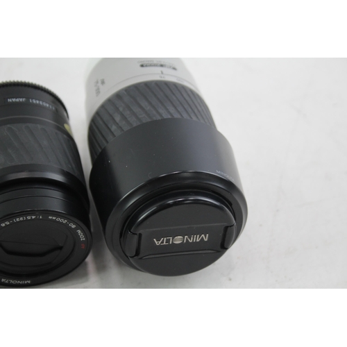 83 - Auto Focus Camera Lenses Inc
Minolta 80-200mm, 75-300 & Sigma
70-210mm Working