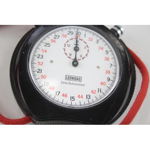 92 - Mens Leonidas Trackmaster
Stopwatch Hand Wind Working