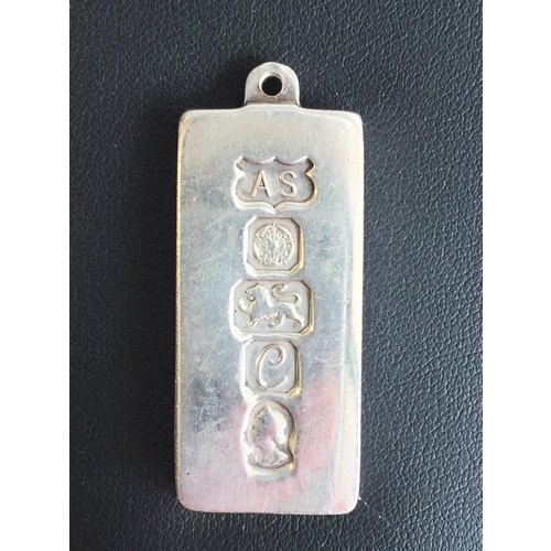 106 - Solid Silver Ounce Ingot