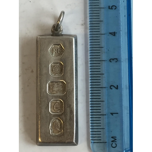 11 - Silver Ounce Ingot