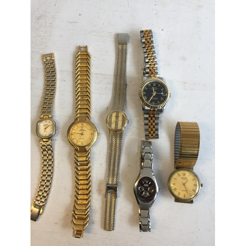 314 - 6 Assorted Ladies Wrist Watches