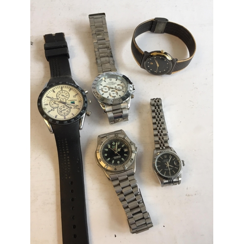 315 - 5 Assorted  Wrist Watches