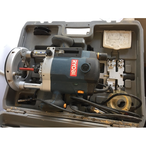 240 Volt large Ryobi Router with Accessories in Fitted case, Shipping ...