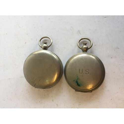 248 - Keuffel & Esser co New York Pocket Watch Style Compass & one other