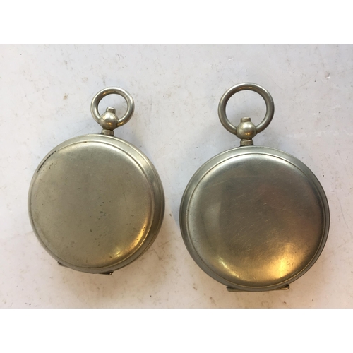 256 - 2 Pocket Watch Style Compasses