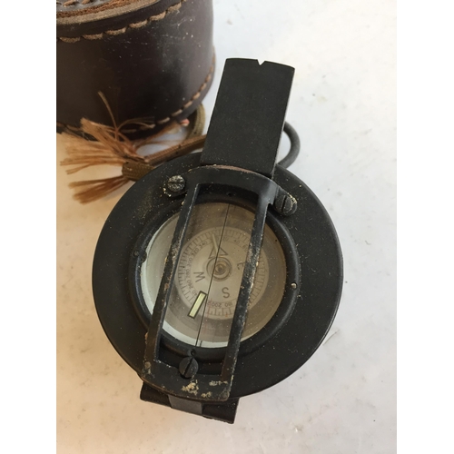 258 - Enbeco English Compass with case